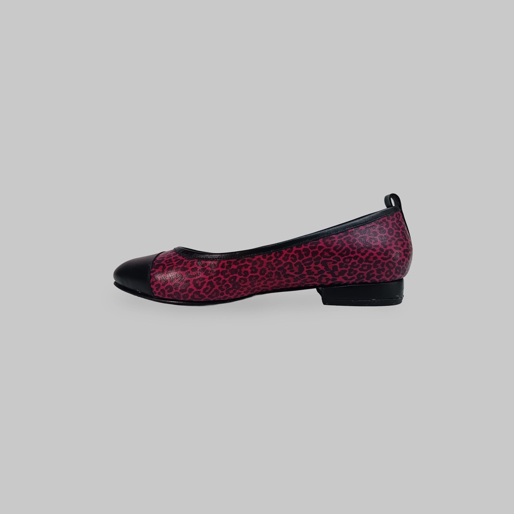 Laura Maria- negro fucsia print