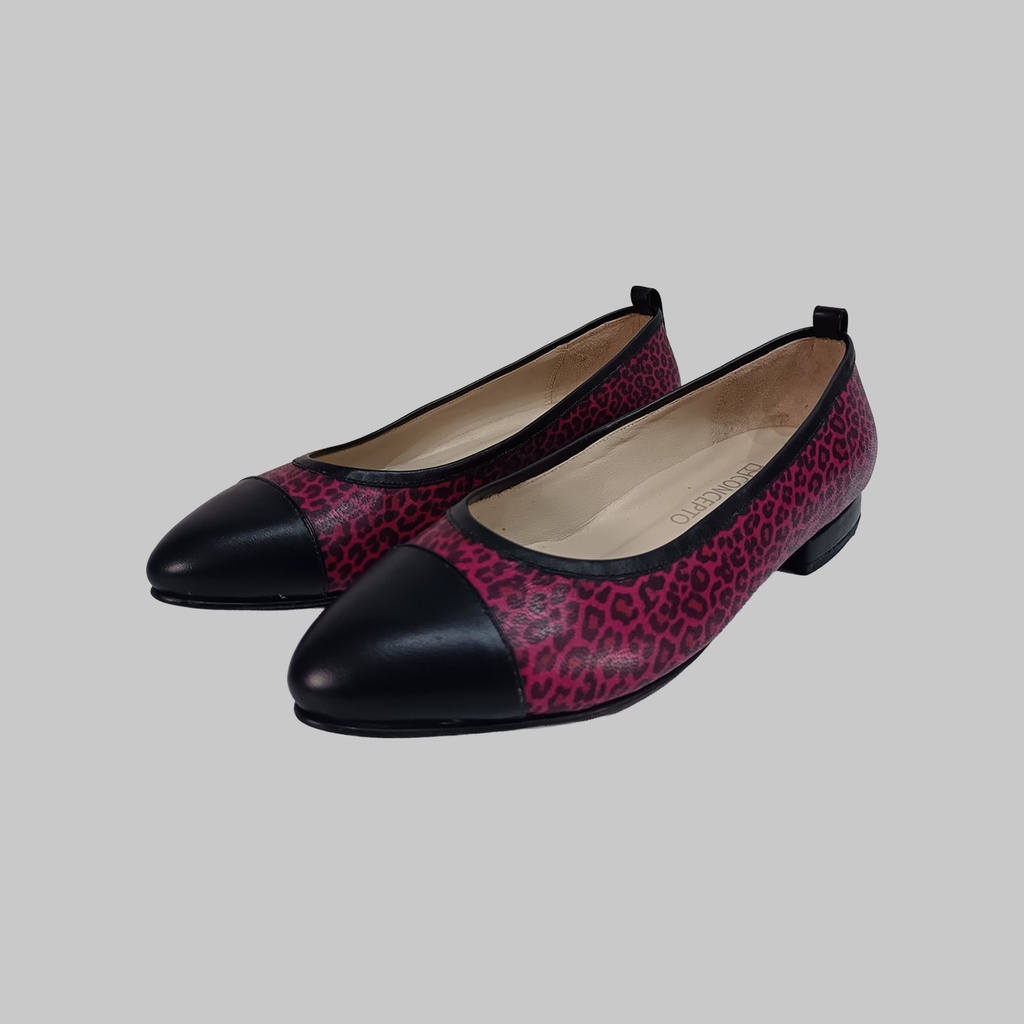 Laura Maria- negro fucsia print