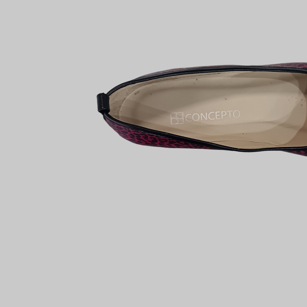 Laura Maria- negro fucsia print